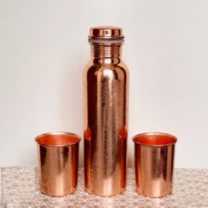 copper bottle gift set
