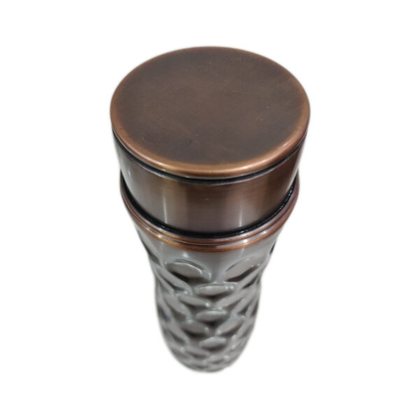 Antique Copper Bottle 1000ml, Certified & Tested 3 | copper bottle 1 L