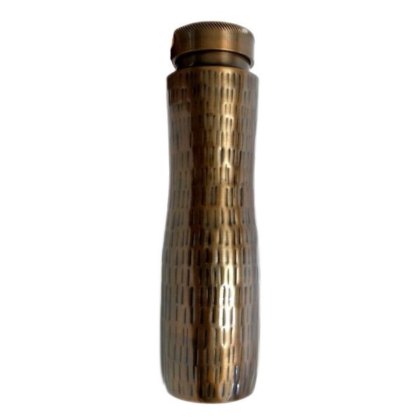 Antique Copper Water Bottle 1 Liter, Certified & Tested 1 | antique copper water bottle 1 liter