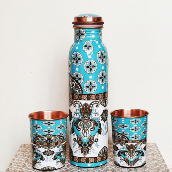 Top Selling Copper Bottle Gift Sets | Diwali, Wedding and Birthday Specials (Certified & Lab Tested) 4 | best copper bottle gift set