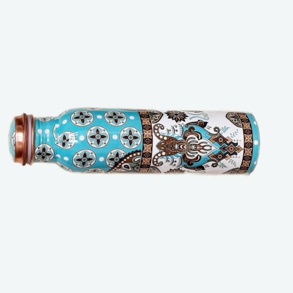 Stylish Copper Water Bottle (Certified & Lab Tested) 2 | Stylish Copper Water Bottle (Certified & Lab Tested) - Image 2